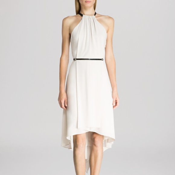 HALSTON HERITAGE Halter open Back dress - Picture 1 of 3